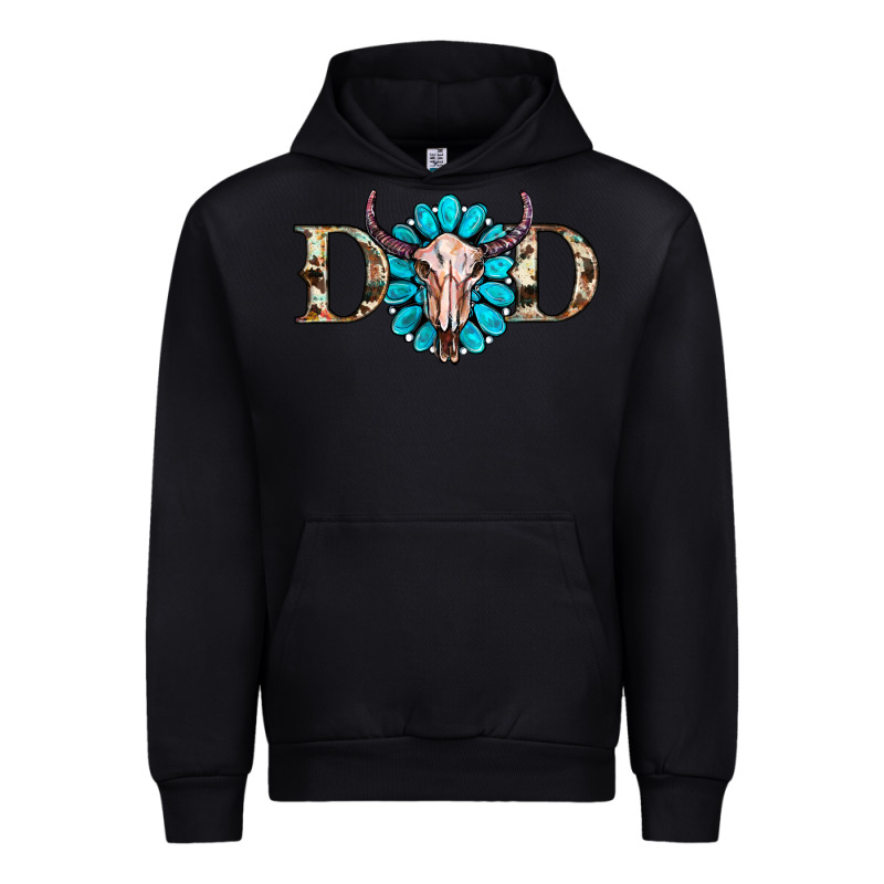 Western Dad With Gemstone And Skull Urban Hoodie by RanaPortraitStore | Teevron