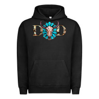 Pigment Black western dad with gemstone and skull Urban Hoodie - RanaPortraitStore