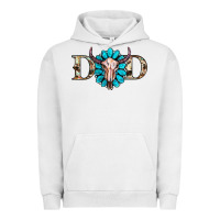 Pigment Lunar Rock western dad with gemstone and skull Urban Hoodie - RanaPortraitStore