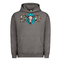 Pigment Tornado western dad with gemstone and skull Urban Hoodie - RanaPortraitStore