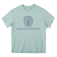 Arona georgetown university Heavy Core Tee - linhVisuals
