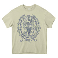 Mossy georgetown university Heavy Core Tee - linhVisuals