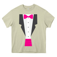 Mossy pink tux tuxedo Heavy Core Tee - linhVisuals