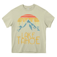 Mossy vintage lake tahoe california nevada retro t shirt Heavy Core Tee - linhVisuals