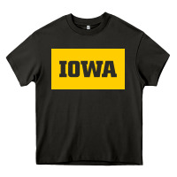 Asphalt University of Iowa, UIowa, Iowa, apparel Heavy Core Tee - linhVisuals