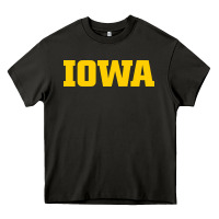 Asphalt university of iowa, Apparel Heavy Core Tee - linhVisuals