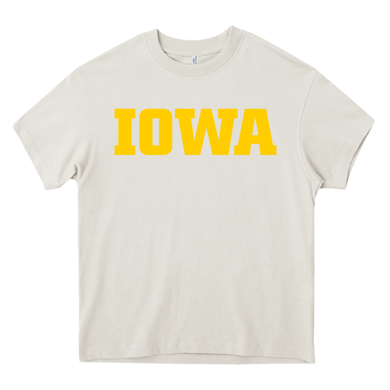 University Of Iowa, Apparel Heavy Core Tee by linhVisuals | Teevron