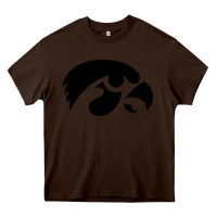 Chocolate Brown university of iowa athletics teams gear Heavy Core Tee - linhVisuals