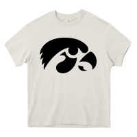 Cream university of iowa athletics teams gear Heavy Core Tee - linhVisuals