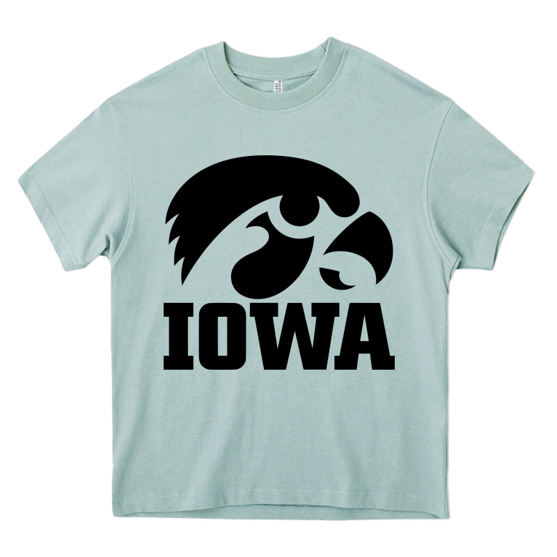 University Of Iowa Athletics Teams Gear Heavy Core Tee by linhVisuals | Teevron