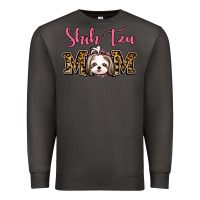 Smoke Shih Tzu Mom Premium Sweatshirt - Jasminsmagicworld