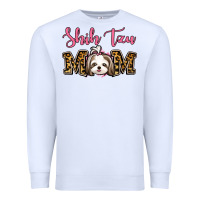White Shih Tzu Mom Premium Sweatshirt - Jasminsmagicworld