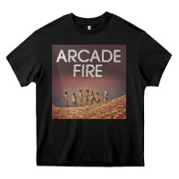 Black #arcade fire everything now tour 2022 Heavy Core Tee - linhVisuals