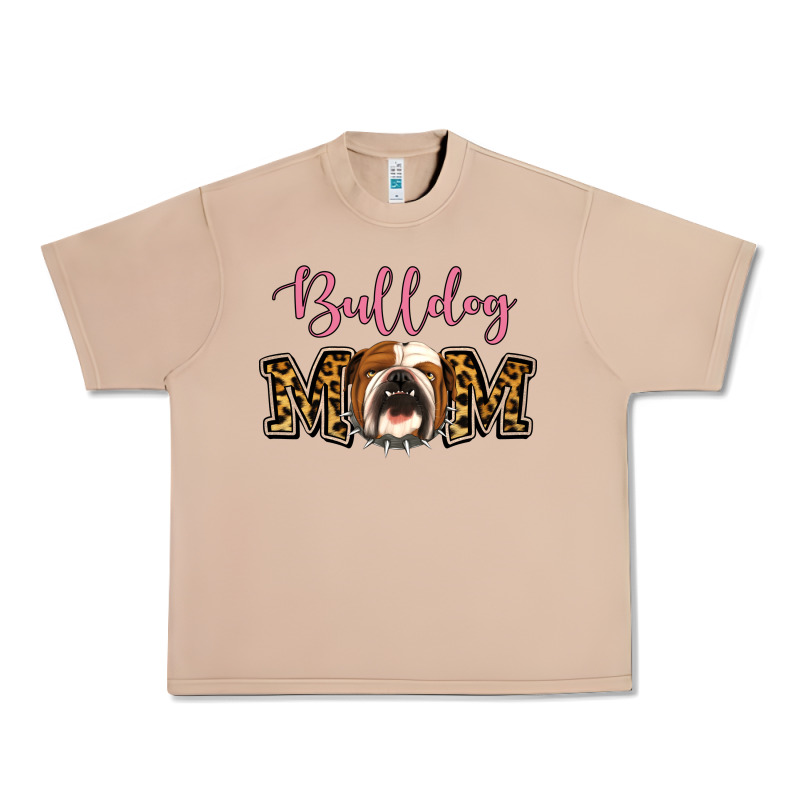 Bulldog Mom Urban Heavy Tee by Jasminsmagicworld | Teevron