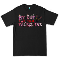 Black my cat is my valentine Premium Tee - FaDigitalArtStudio
