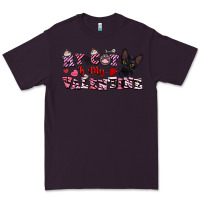 Plum my cat is my valentine Premium Tee - FaDigitalArtStudio