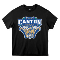 Black suny canton Heavy Core Tee - linhVisuals