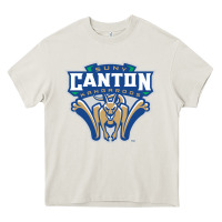 Cream suny canton Heavy Core Tee - linhVisuals