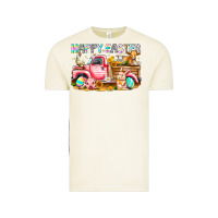 Vintage Arctic Happy Easter Animal Farm Truck Vintage Tee - CowhideDigitalArt