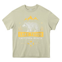 Mossy womens lake tahoe national park california nevada vintage bear men v n Heavy Core Tee - linhVisuals