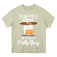 Mossy cigar smoking tshirt smoking whiskey drinking dad tee gift Heavy Core Tee - linhVisuals
