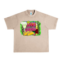 French Oak Lets Fiesta Urban Heavy Tee - CowhideDigitalArt