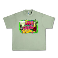Oil Green Lets Fiesta Urban Heavy Tee - CowhideDigitalArt