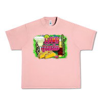 Salmon Lets Fiesta Urban Heavy Tee - CowhideDigitalArt