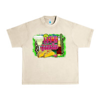 Sandshell Lets Fiesta Urban Heavy Tee - CowhideDigitalArt