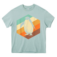 Arona penguin retro vintage style penguin Heavy Core Tee - linhVisuals