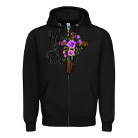 Black he is risen matthew 28 6 Zipper Hoodie - Jasminsmagicworld