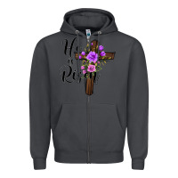 Smoke he is risen matthew 28 6 Zipper Hoodie - Jasminsmagicworld