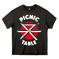 Picnic Table Parody Heavy Core Tee | Teevron