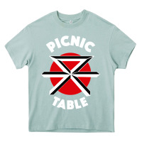 Arona picnic table parody Heavy Core Tee - linhVisuals