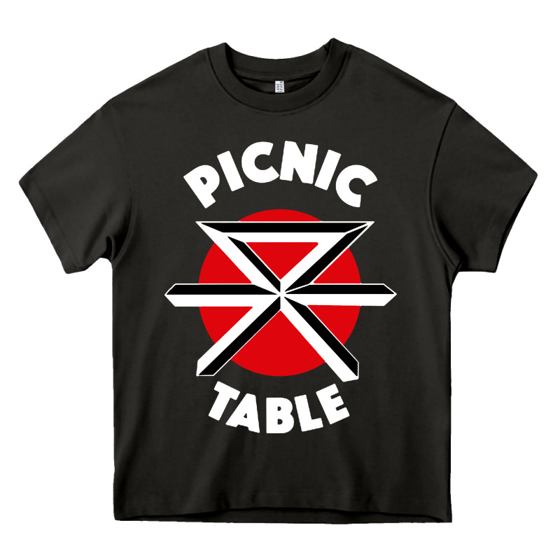 Picnic Table Parody Heavy Core Tee by linhVisuals | Teevron