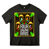 Asphalt four calling birds Heavy Core Tee - linhVisuals