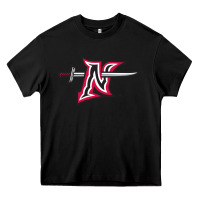 Black cal state northridge matadors Heavy Core Tee - linhVisuals