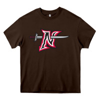Chocolate Brown cal state northridge matadors Heavy Core Tee - linhVisuals