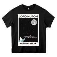 Black lord huron the night we met Heavy Core Tee - linhVisuals