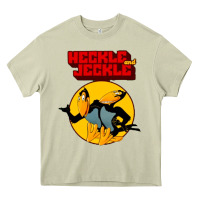 Mossy heckle and jeckle Heavy Core Tee - linhVisuals