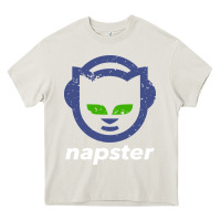 Cream napster Heavy Core Tee - linhVisuals