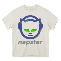 Cream napster Heavy Core Tee - linhVisuals