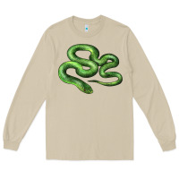 Mushroom boomslang snake Long Sleeve Tee - LillyAllenDesigns