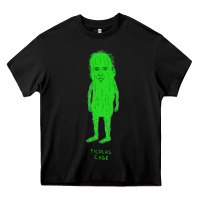 Black picolas cage Heavy Core Tee - linhVisuals