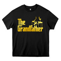 Black the grandfather essential Heavy Core Tee - linhVisuals