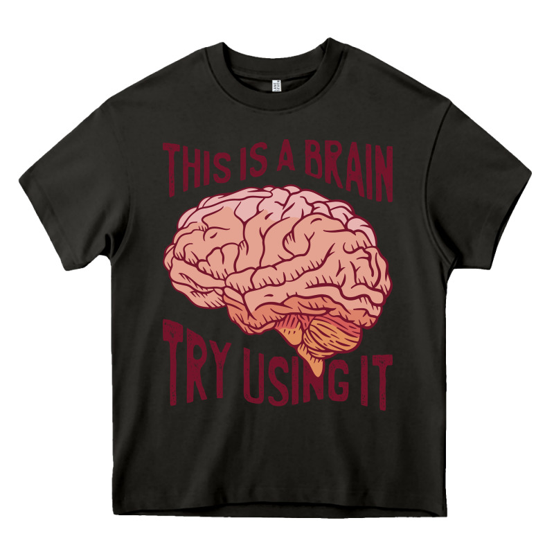 Brain Heavy Core Tee by linhVisuals | Teevron