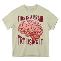 Mossy Brain Heavy Core Tee - linhVisuals