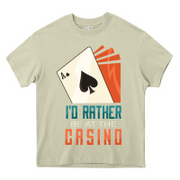 Mossy Casino Heavy Core Tee - linhVisuals