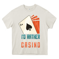 Cream Casino Heavy Core Tee - linhVisuals
