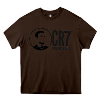 Chocolate Brown cristian #ronaldo Heavy Core Tee - linhVisuals